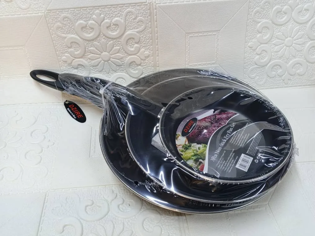 Dzire 3pcs-non stick set of frying pans