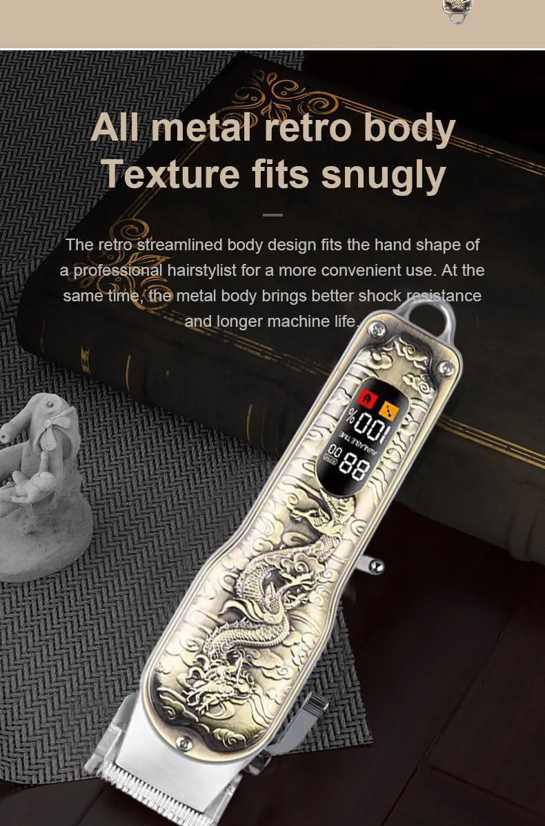 LT.809 hair clipper with Led display